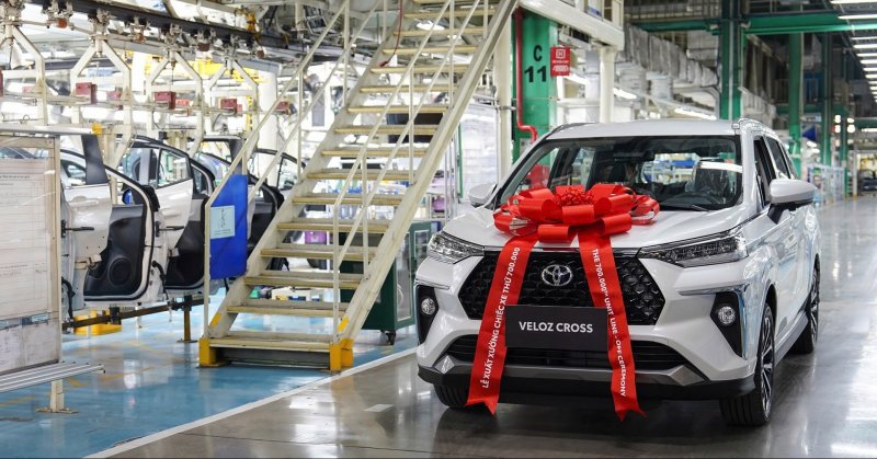تويوتا فيتنام تقترب من بيع مليون سيارة