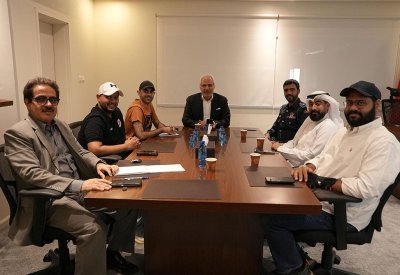 اللجنة المنظمة العليا تبحث الترتيبات النهائية لاستضافة بطولة الخليج للناشئين لكرة السلة