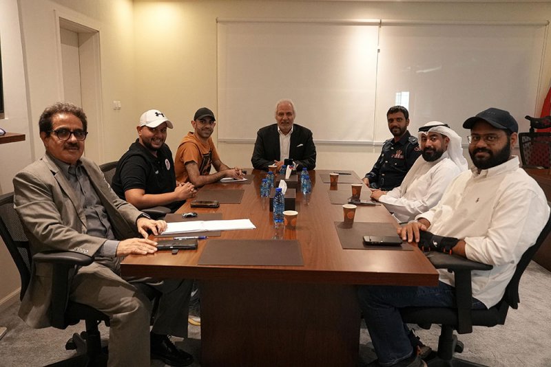 اللجنة المنظمة العليا تبحث الترتيبات النهائية لاستضافة بطولة الخليج للناشئين لكرة السلة
