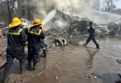 تحقيق في حادث تحطم الطائرة الهندية يكشف التفاصيل