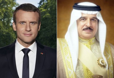 جلالة الملك المعظم يهنئ الرئيس الفرنسي بذكرى اليوم الوطني