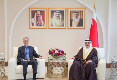 رئيس مجلس النواب يستقبل سفير الولايات المتحدة الأمريكية لدى مملكة البحرين