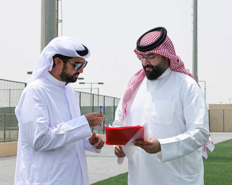 رئيس نادي الرفاع يشيد بدعم سمو الشيخ خالد بن حمد بتطوير البنية التحتية للأندية الرياضية