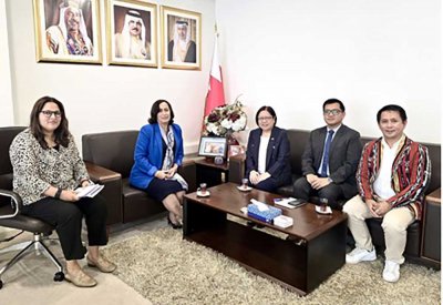 الرئيس التنفيذي للمستشفيات الحكومية تستقبل سفيرة الفلبين لدى البحرين