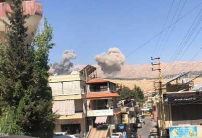 12 قتيلا في سلسلة غارات إسرائيلية على البقاع في لبنان