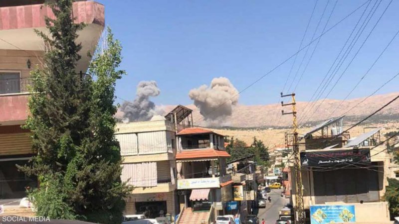 12 قتيلا في سلسلة غارات إسرائيلية على البقاع في لبنان