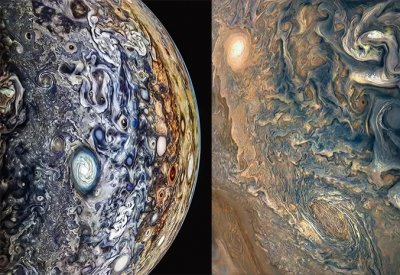 "Juno" يواصل كشف أسرار العملاق الغازي