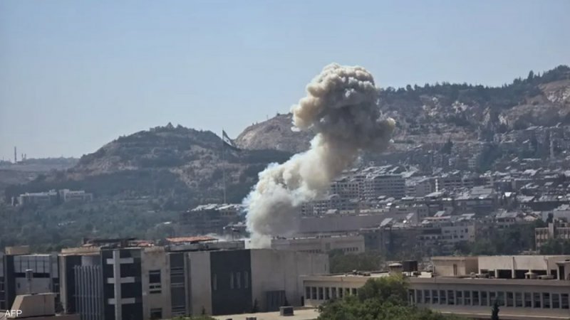 قصف إسرائيلي جديد يستهدف قصر الرئاسة ومقر هيئة الأركان بدمشق