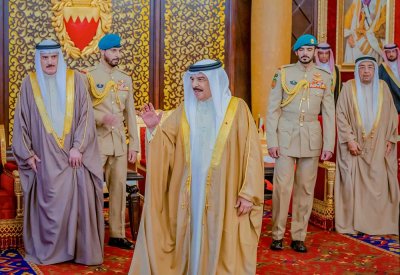 الملك المعظم: قواتنا العسكرية والأمنية حماة البحرين  ودرعها الحصين والعين الساهرة على المصالح العليا