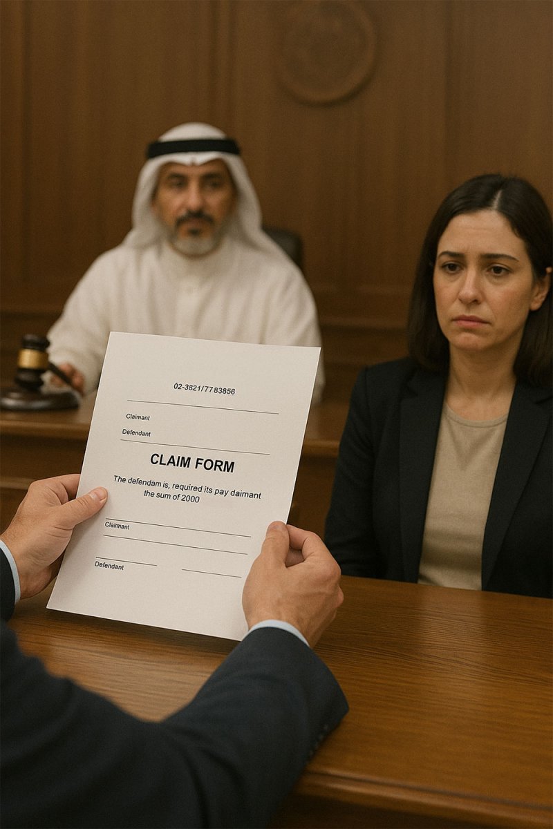 أطالب سيدة بإرجاع 2000 دينار مبلغ سلف