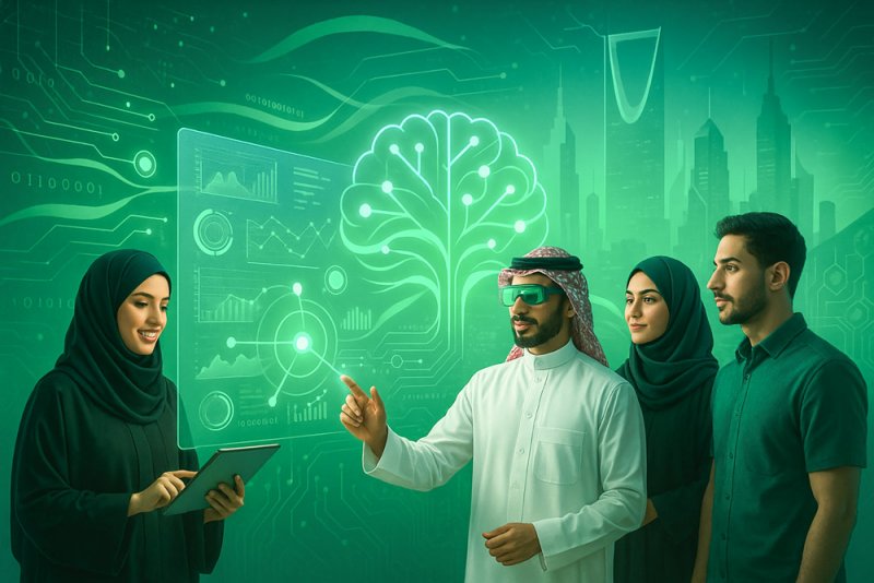 مليون سعودي على طريق الذكاء الاصطناعي