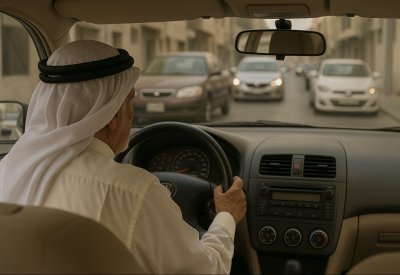 ضبط سائق مركبة "ستيني" إثر شروعه بالقيادة عكس السير