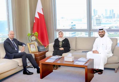 الأمين العام للتظلمات تستقبل سفير مملكة هولندا المعتمد في البحرين بمناسبة قرب انتهاء فترة عمله الدبلوماسي