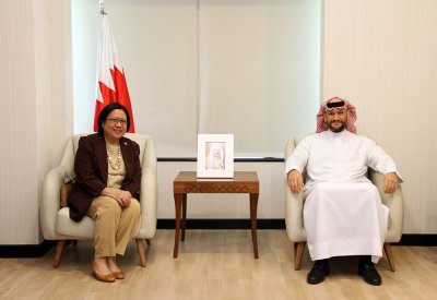 الرئيس التنفيذي لهيئة تنظيم سوق العمل يستقبل سفيرة جمهورية الفلبين لدى مملكة البحرين