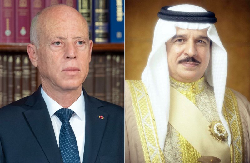 جلالة الملك المعظم يهنئ الرئيس التونسي بذكرى عيد الجمهورية