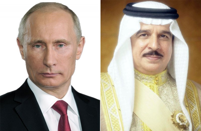 جلالة الملك المعظم يعزي الرئيس الروسي في ضحايا حادث تحطم طائرة الركاب المدنية