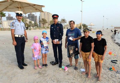 قيادة خفر السواحل تنظم حملة توعوية على ساحل البديع