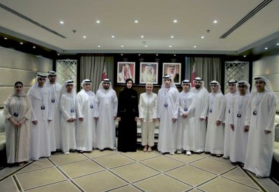 توفيقي تستقبل وفدًا من منتسبي مؤسسات 'ربع قرن' الإماراتية وأعضاء شورى شباب الشارقة