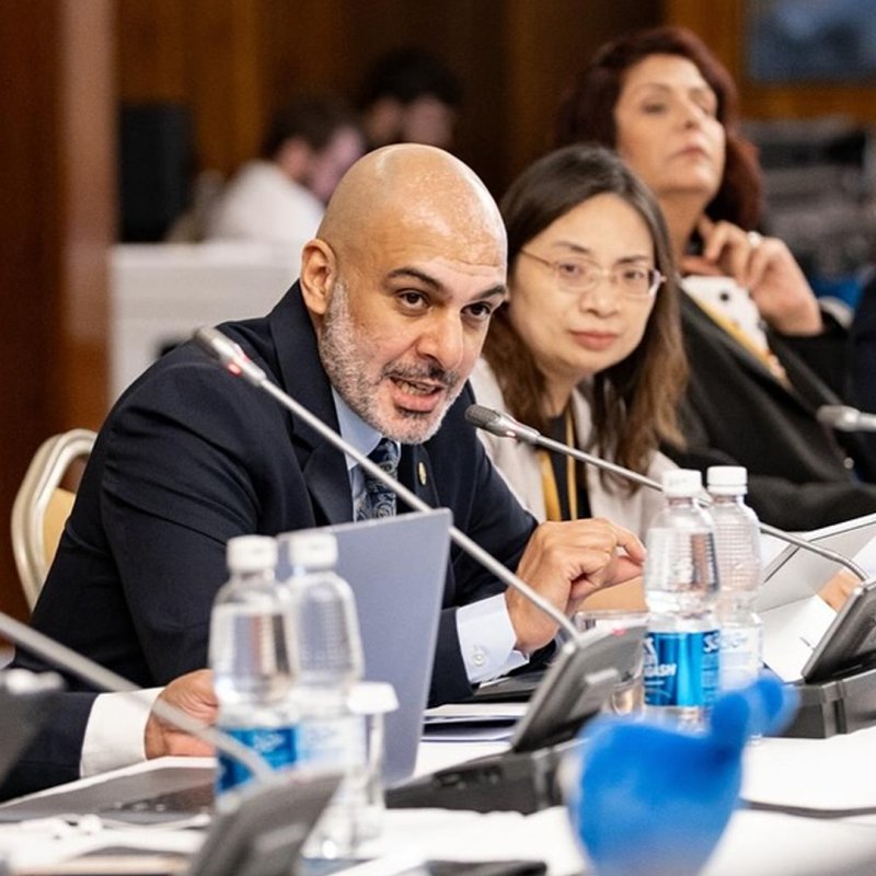 الشيخ محمد بن دعيج يشارك في اجتماع مجلس إدارة اللجنة البارالمبية الآسيوية في كازاخستان