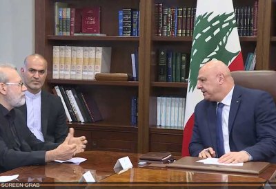الرئيس اللبناني: نرغب في التعاون مع إيران "ضمن حدود السيادة"