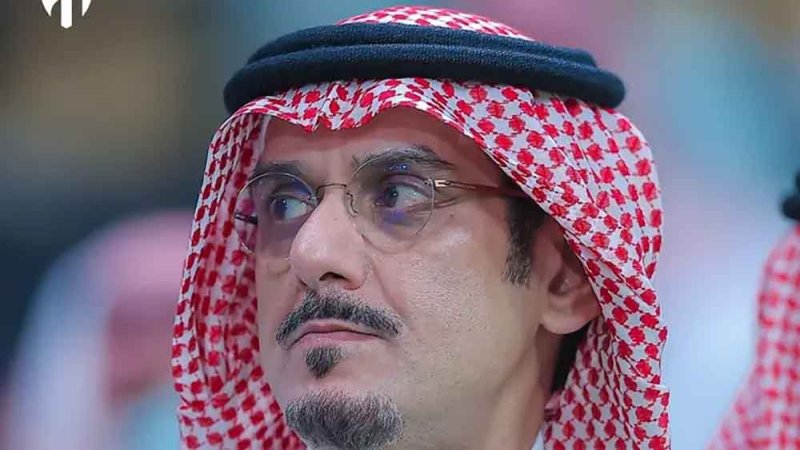 الأمير نواف بن سعد رئيساً للهلال السعودي