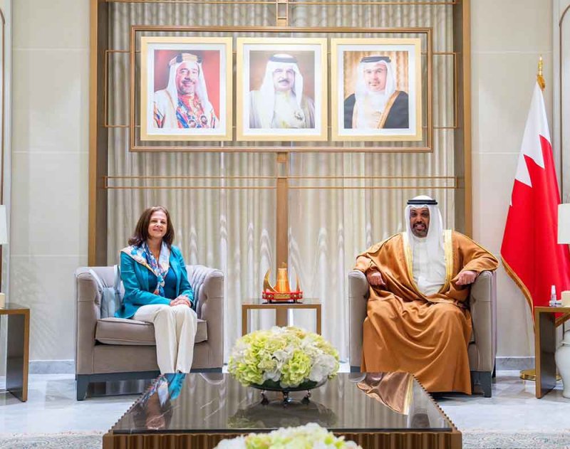 وزير "المالية" يستقبل القائم بأعمال السفارة اللبنانية في البحرين