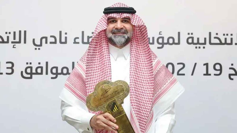 فهد سندي يتولى رئاسة اتحاد جدة