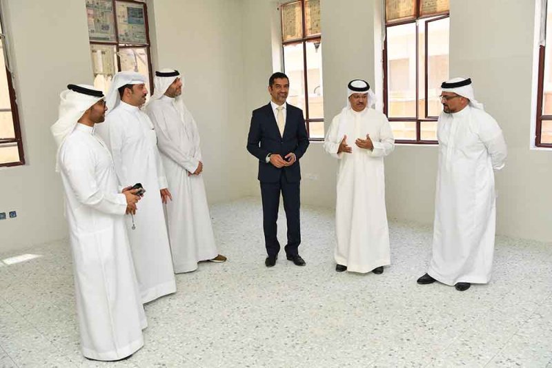 %60 إنجاز في مشروع ترميم مبنى شؤون البلديات التاريخي