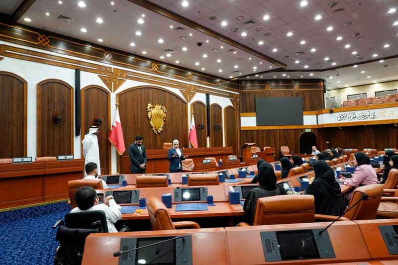 الأمانة العامة لمجلس النواب تستقبل وفدًا ضمن برنامج تدريبي شبابي
