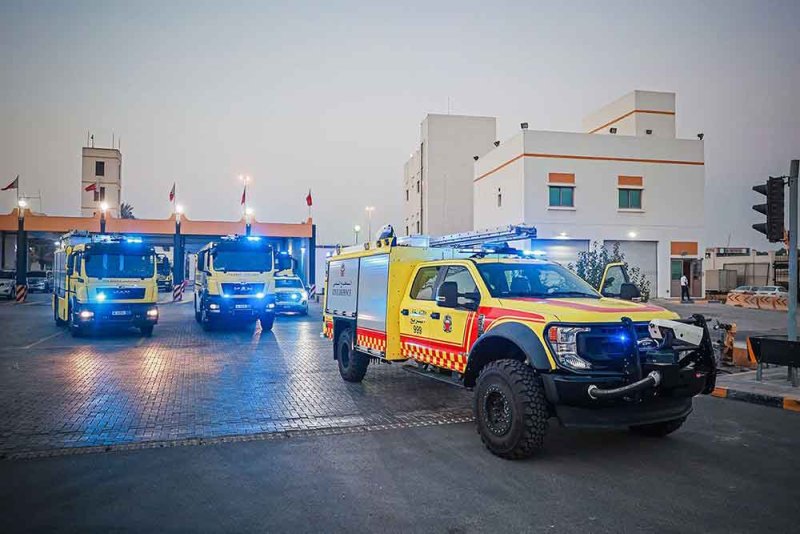 الدفاع المدني يخمد حريقا محدودا بمركز إصلاح وتأهيل النزلاء صغار السن وجار تحديد أسباب الحريق