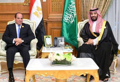الرئيس المصري يتوجه إلى السعودية للقاء ولي العهد السعودي