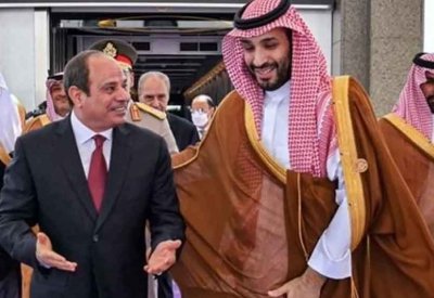 محمد بن سلمان يستقبل السيسي في نيوم