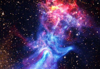 مشهد مذهل رصده التلسكوب.. ناسا تنشر صورة "اليد الكونية"