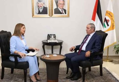 نائب الرئيس الفلسطيني: ندعم وقف النار في غزة بأي ثمن