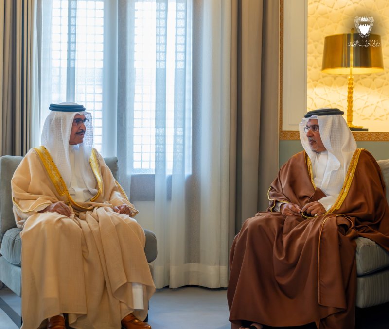 سمو نائب جلالة الملك ولي العهد يستقبل وزير الداخلية رئيس مجلس المرور