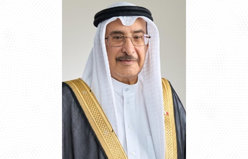 سمو قرينة جلالة الملك المعظم تتلقى تهنئة الشيخ خالد بن عبدالله آل خليفة