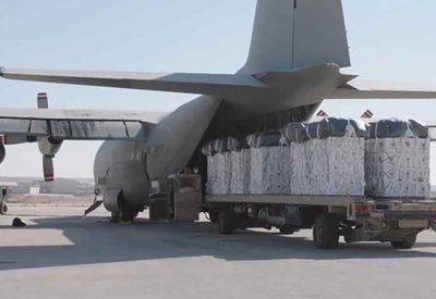 الإمارات تُجري الإنزال الجوي رقم 80 للمساعدات فوق قطاع غزة