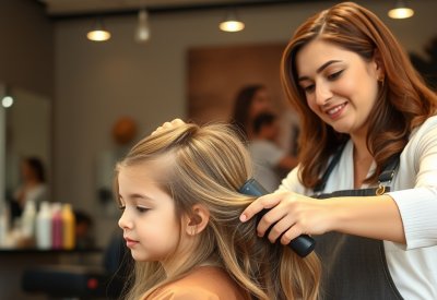 العودة للمدارس تنعش الصالونات النسائية