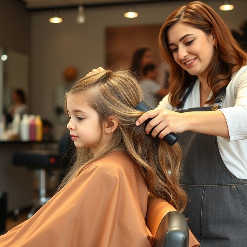 العودة للمدارس تنعش الصالونات النسائية