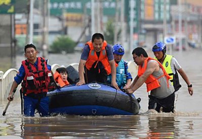 أضرار بالطرق بقيمة 2.2 مليار دولار جراء الأمطار الغزيرة في الصين