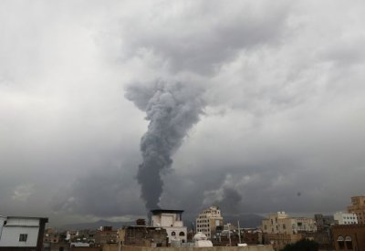 إسرائيل تقصف تجمعاً للقيادات الحوثية في صنعاء