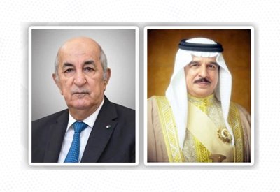 جلالة الملك المعظم يتلقى برقية شكر جوابية من رئيس الجمهورية الجزائرية