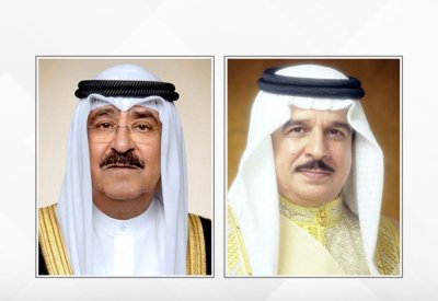 جلالة الملك المعظم يعزي أمير دولة الكويت في وفاة الشيخ علي عبدالله الخليفة الصباح