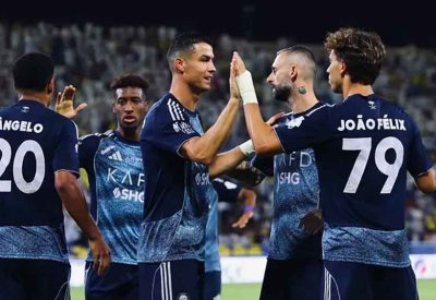 التعاون يغرق في طوفان النصر.. و"هاتريك" لجواو فيلكس