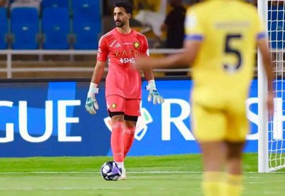 العقيدي يحمي مرمى النصر للمرة الأولى منذ سنة و8 أشهر