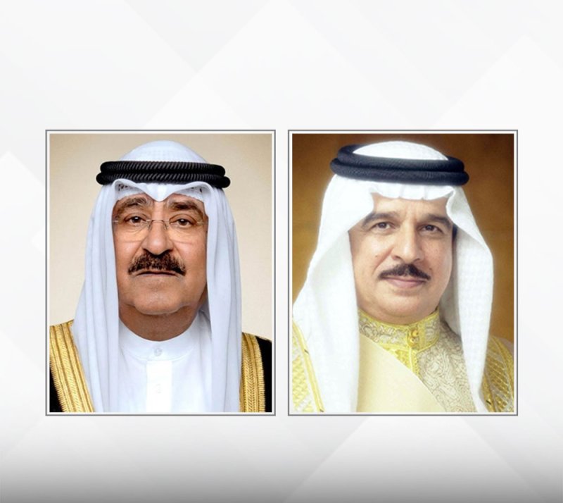 جلالة الملك المعظم يعزي أمير دولة الكويت في وفاة الشيخ علي عبدالله الخليفة الصباح