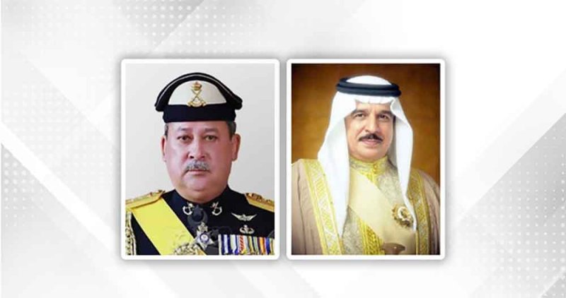 جلالة الملك المعظم يهنئ ملك ماليزيا بذكرى العيد الوطني