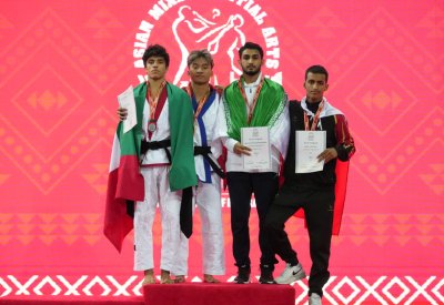 المنتخب الوطني يحقق المركز الثالث في بطولة آسيا الأولى للشباب لفنون القتال المختلطة