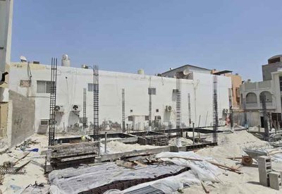 بدء الأعمال الإنشائية لتوفير وترميم 300 وحدة سكنية بالمرحلة الأولى لمشروع تطوير مدينة المحرق