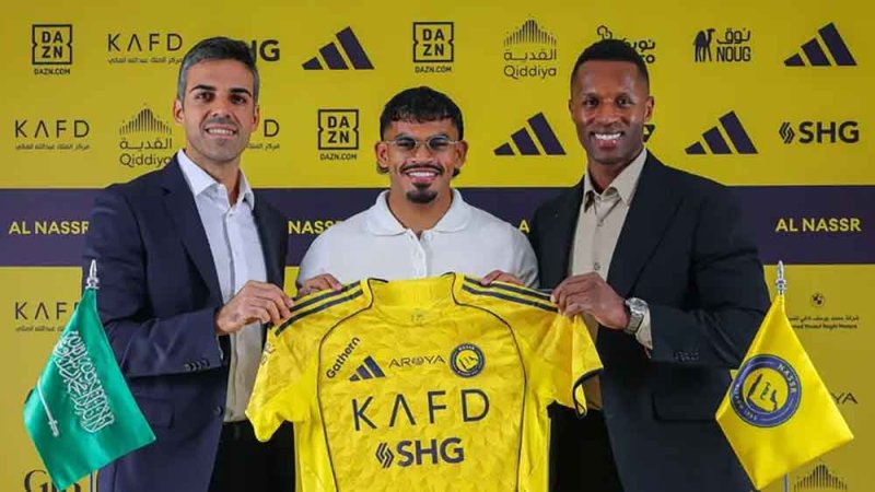 النصر يتعاقد مع سعد الناصر لاعب التعاون